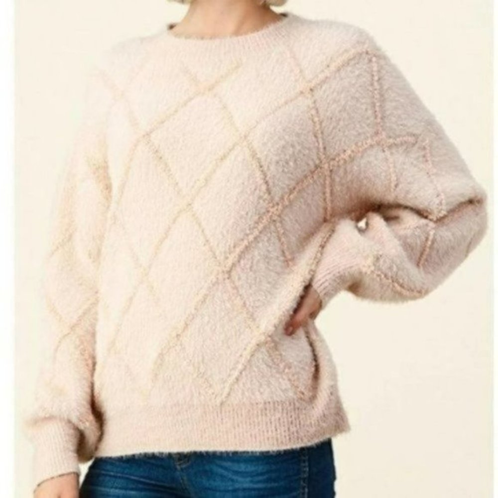 🆕Chunky Diamond Sweater